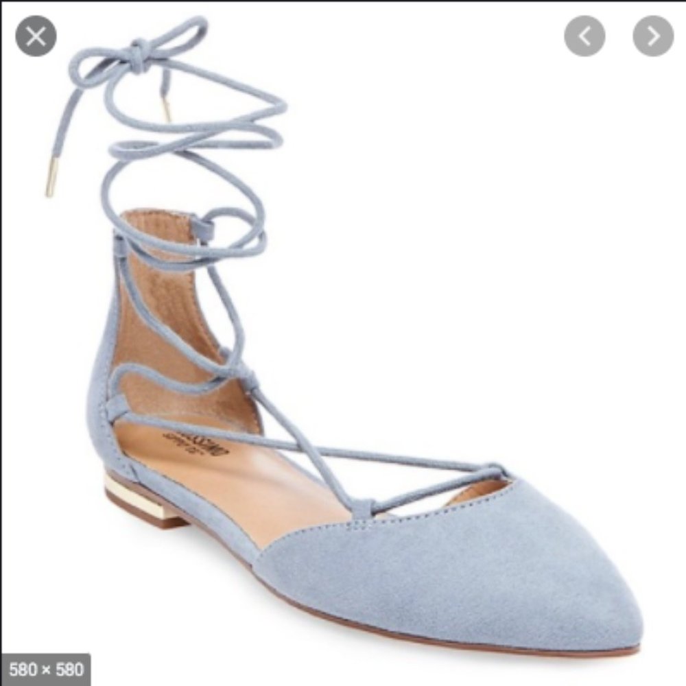 Mossimo lace up flats